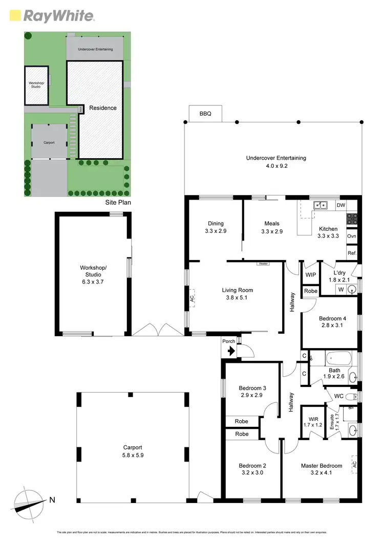 Floorplan of Homely house listing, 13 Mia Street, Clarinda VIC 3169