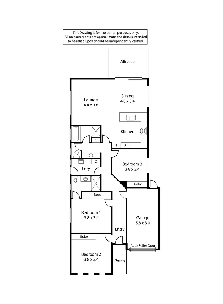 Floorplan of Homely house listing, 2 De Lissa Way, Ferryden Park SA 5010