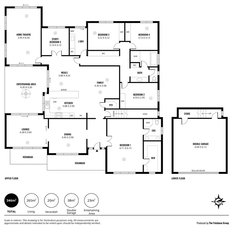 Floorplan of Homely house listing, 16 Norfolk Street, Flagstaff Hill SA 5159