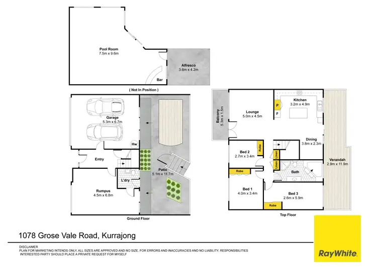 Floorplan of Homely house listing, 1078 Grose Vale Road, Kurrajong NSW 2758
