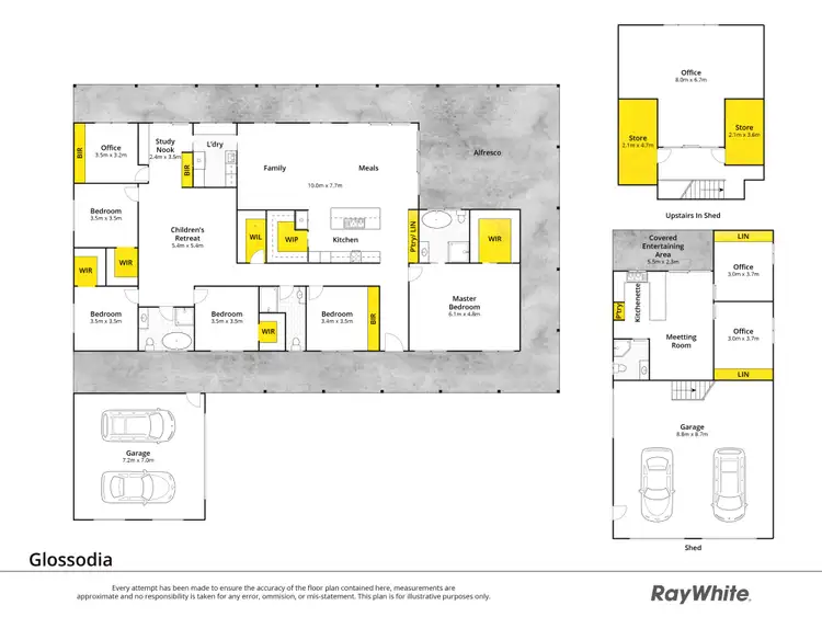 Floorplan of Homely house listing, 180 Golden Valley Drive, Glossodia NSW 2756