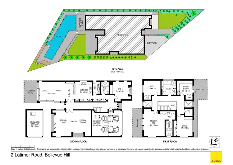 Floorplan of Homely house listing, 2 Latimer Road, Bellevue Hill NSW 2023