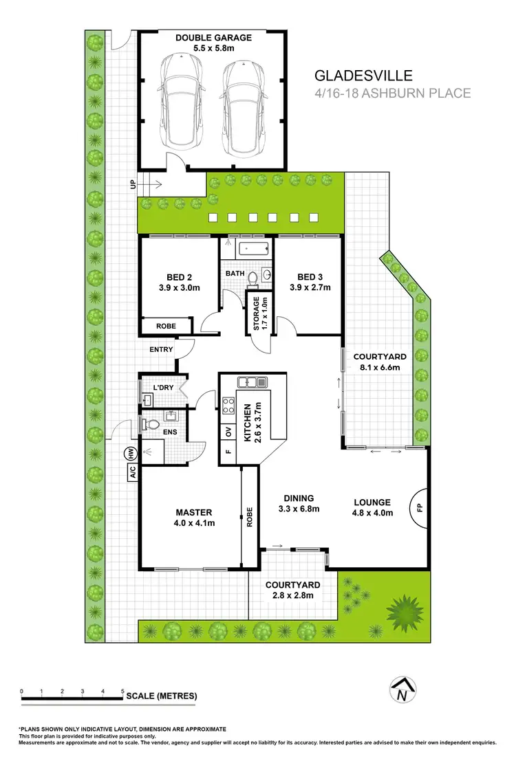 Floorplan of Homely villa listing, 4/16-18 Ashburn Place, Gladesville NSW 2111