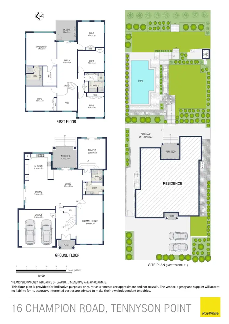 Floorplan of Homely house listing, 16 Champion Road, Tennyson Point NSW 2111