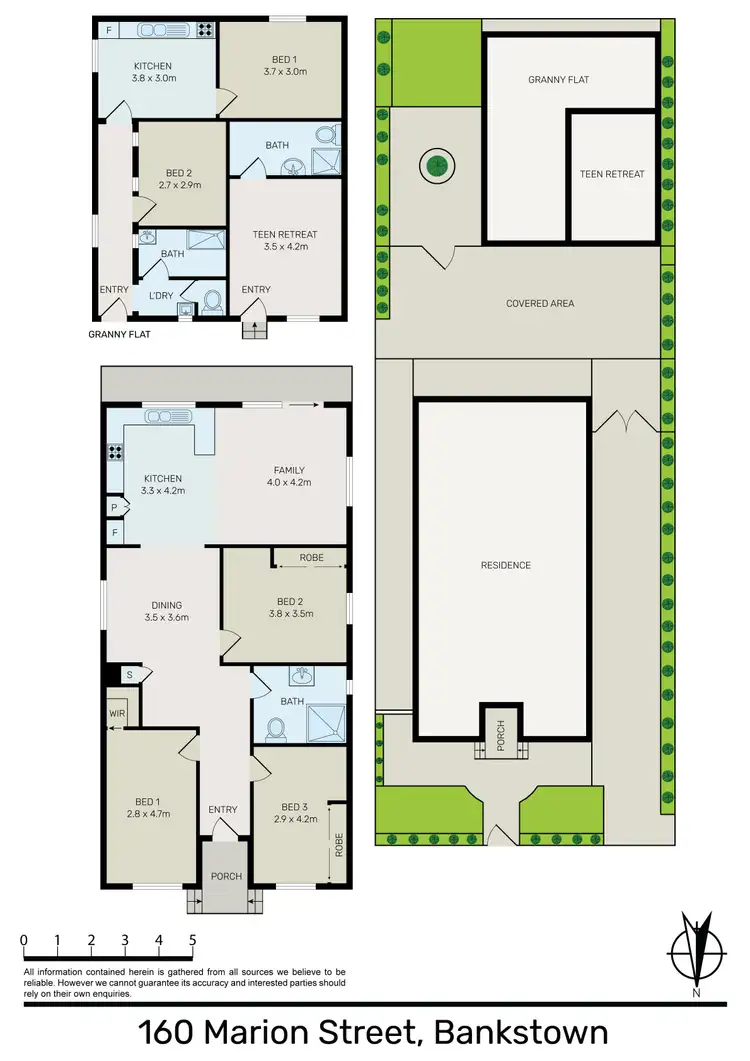 Floorplan of Homely house listing, 160 Marion Street, Bankstown NSW 2200