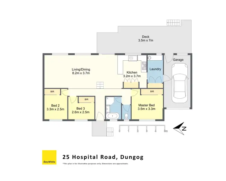 Floorplan of Homely house listing, 25 Hospital Road, Dungog NSW 2420