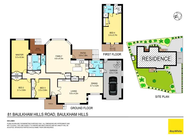 Floorplan of Homely house listing, 81 Baulkham Hills Road, Baulkham Hills NSW 2153