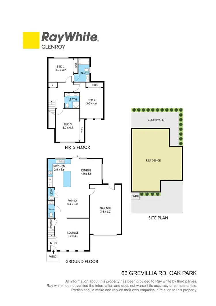 Floorplan of Homely house listing, 66 Grevillia Road, Oak Park VIC 3046