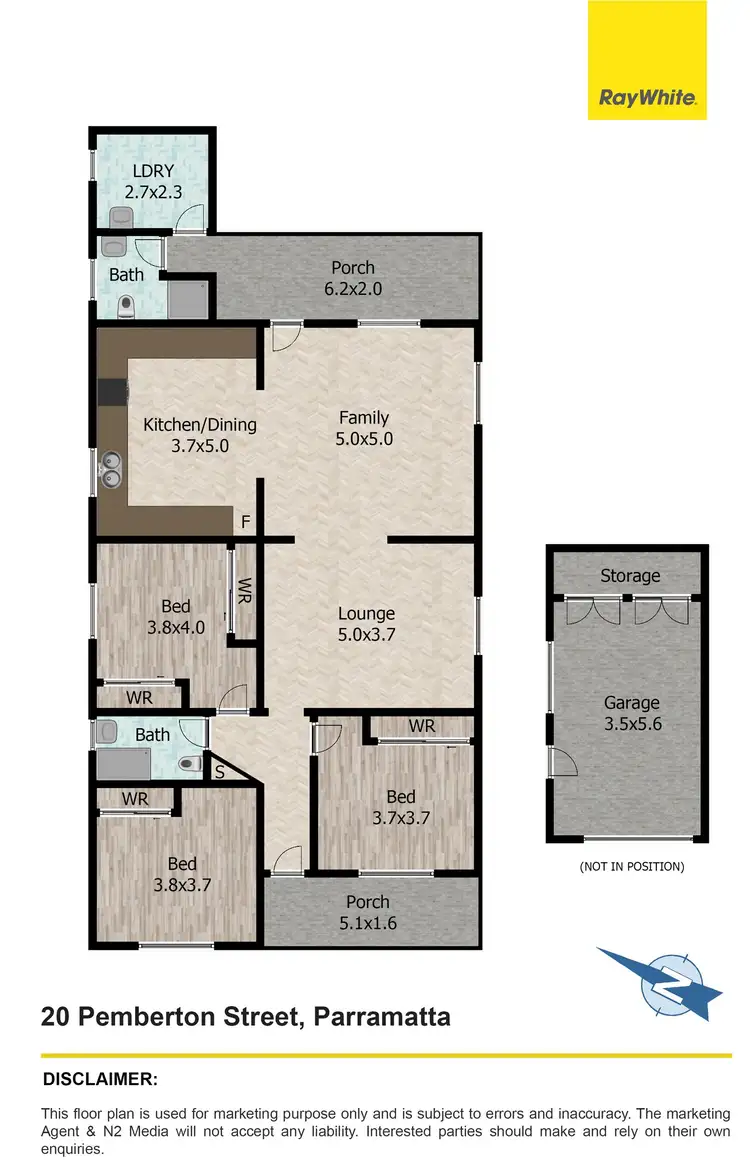 Floorplan of Homely house listing, 20 Pemberton Street, Parramatta NSW 2150