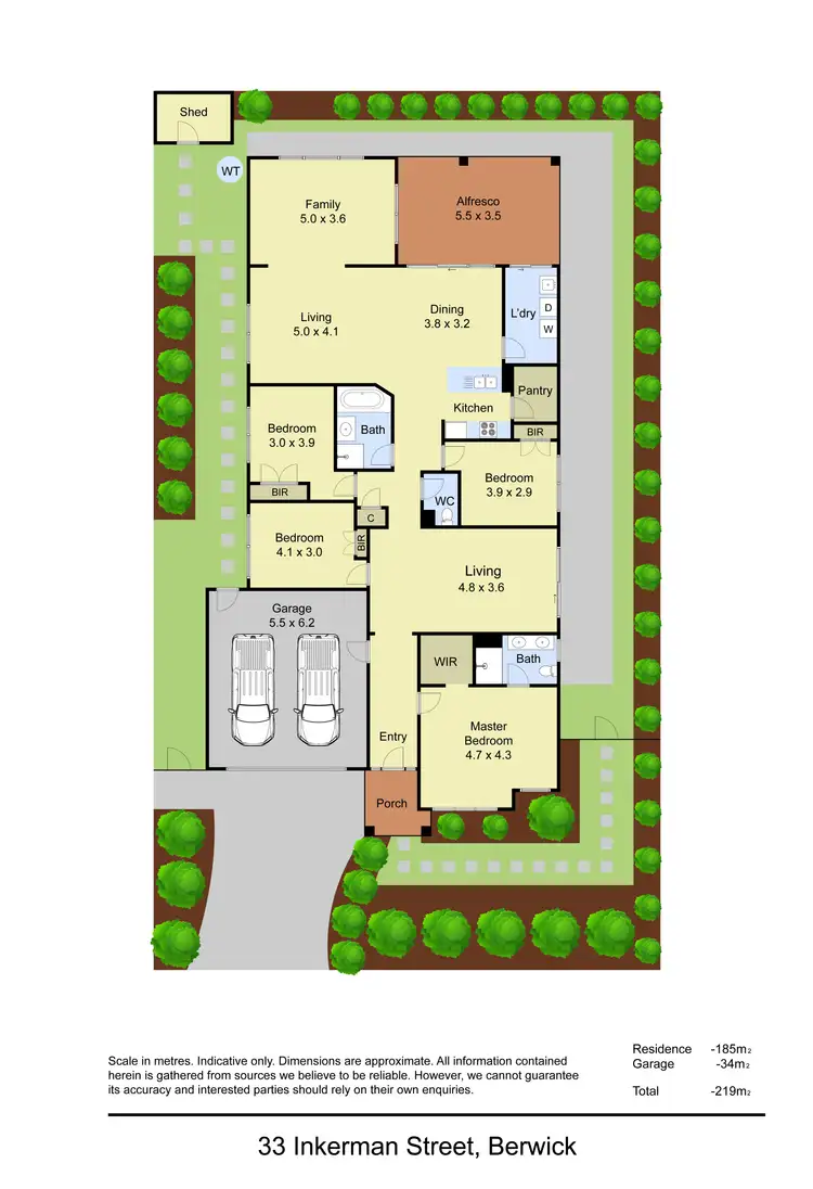 Floorplan of Homely house listing, 33 Inkerman Street, Berwick VIC 3806