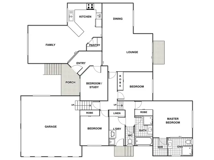 Floorplan of Homely house listing, 27 Mentone View, Conder ACT 2906