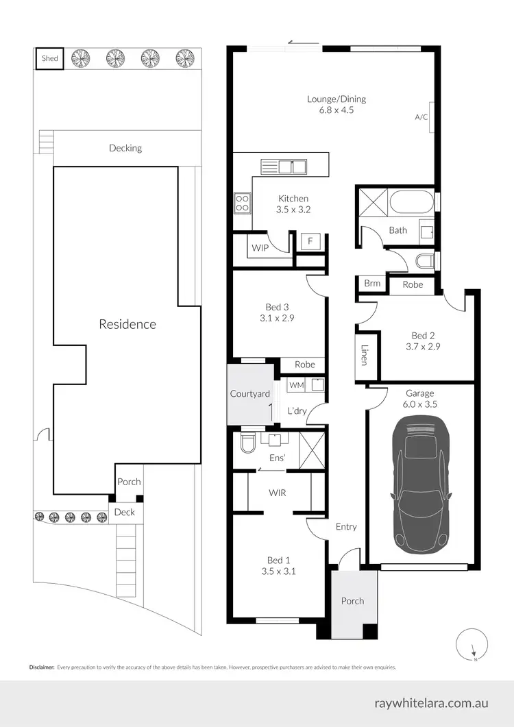 Floorplan of Homely house listing, 38B Shannahan Drive, Bell Park VIC 3215
