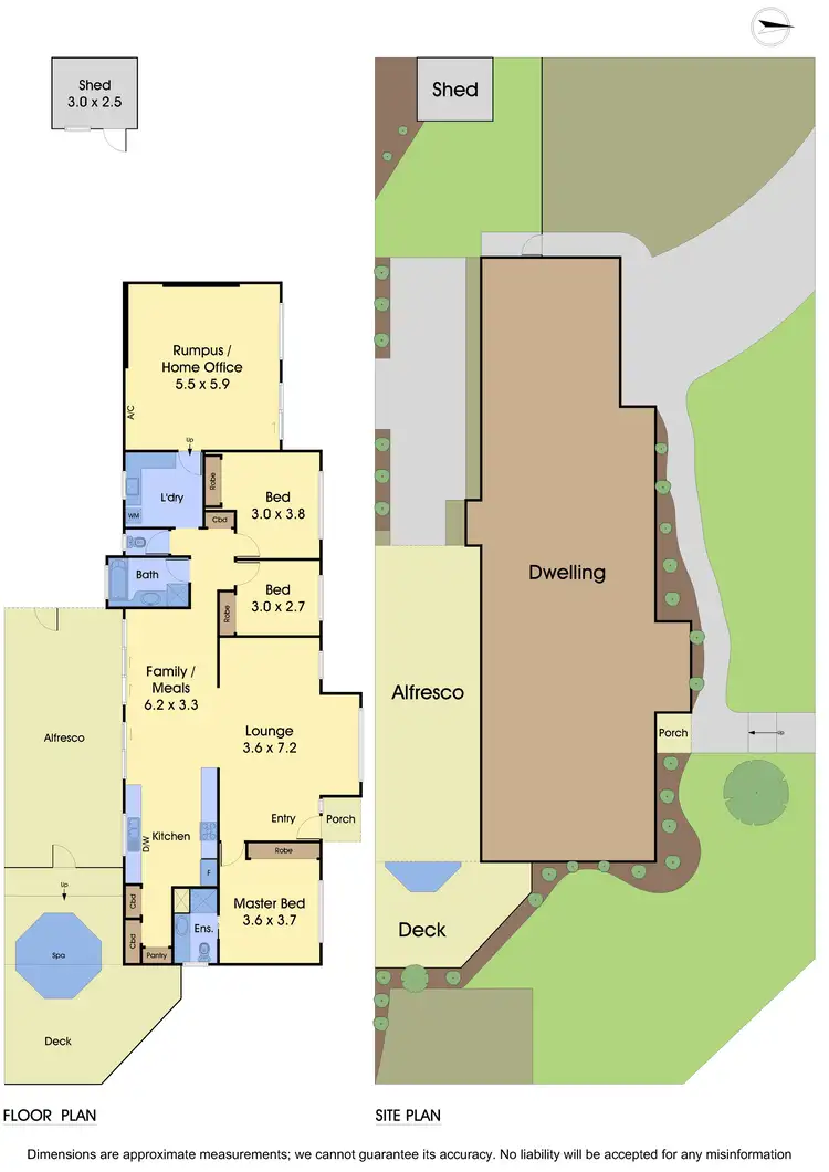 Floorplan of Homely house listing, 55 Wyandra Way, Rowville VIC 3178