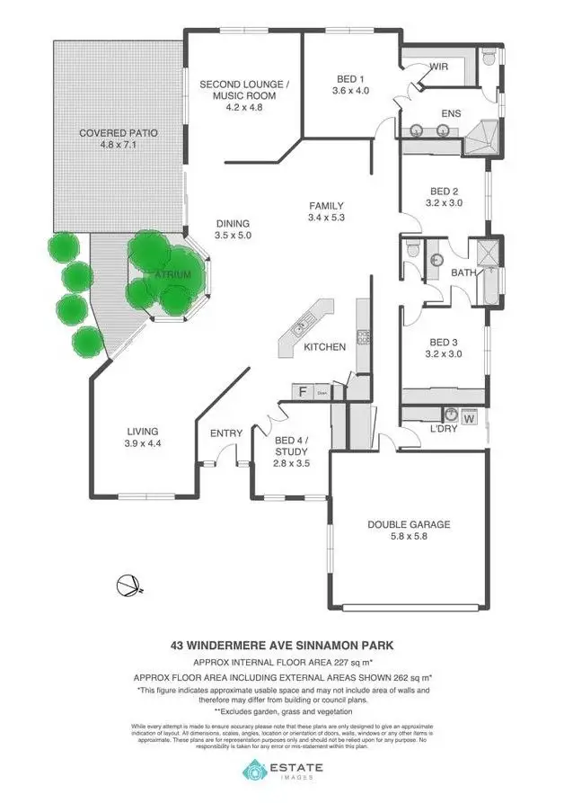 Floorplan of Homely house listing, 43 Windermere Avenue, Sinnamon Park QLD 4073