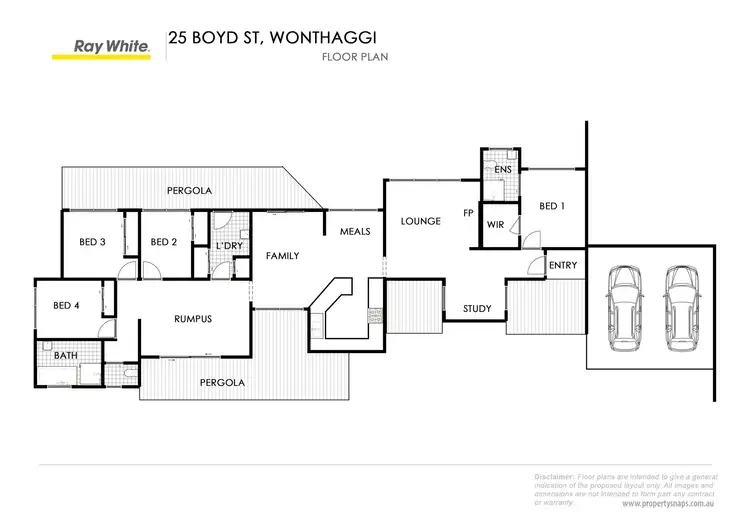 Floorplan of Homely house listing, 25 Boyd Street, Wonthaggi VIC 3995