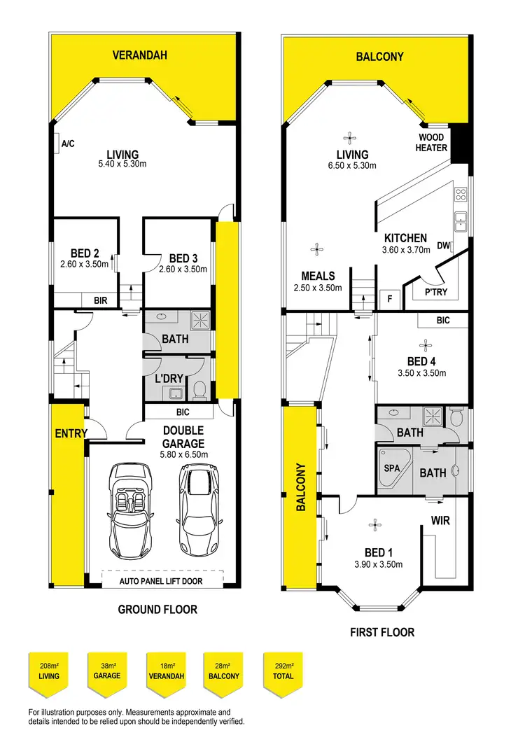 Floorplan of Homely house listing, 42 Tyrone Street, Mccracken SA 5211