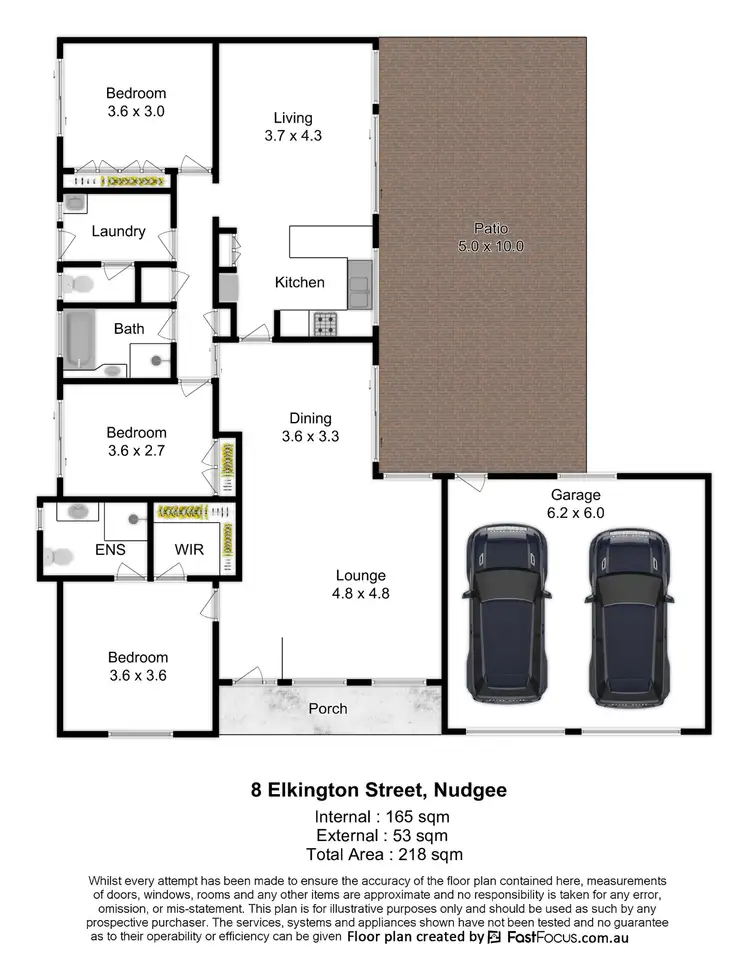 Floorplan of Homely house listing, 8 Elkington Street, Nudgee QLD 4014