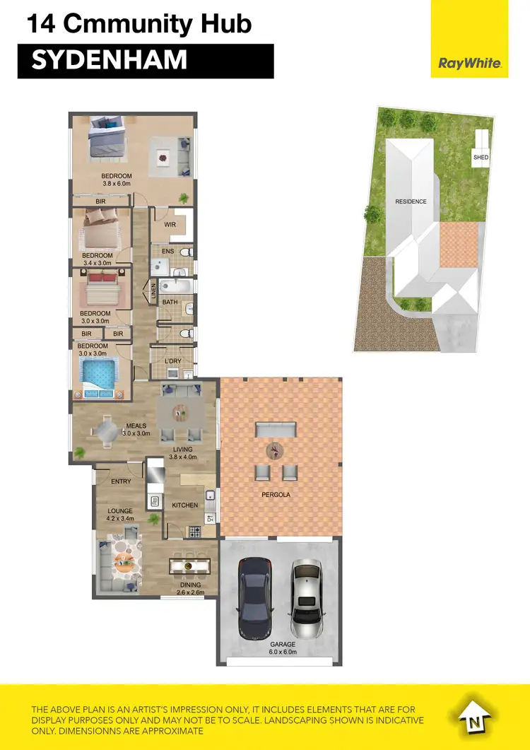 Floorplan of Homely house listing, 14 Community Hub, Sydenham VIC 3037