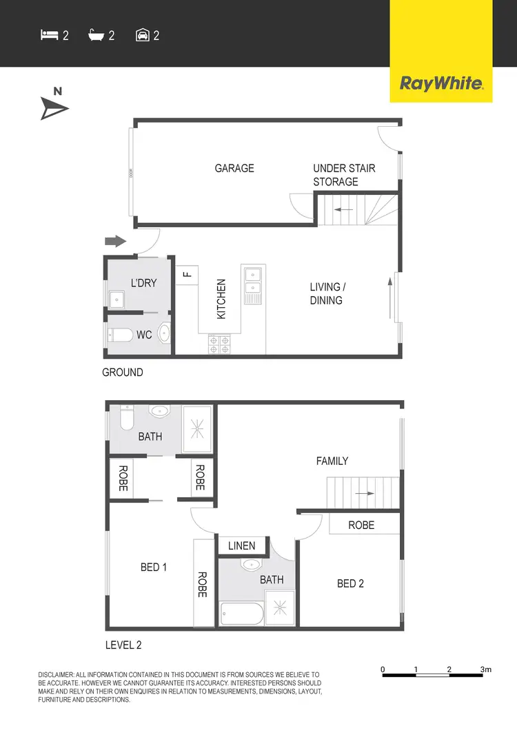 Floorplan of Homely townhouse listing, 5/7 O'Neill Street, Queanbeyan East NSW 2620
