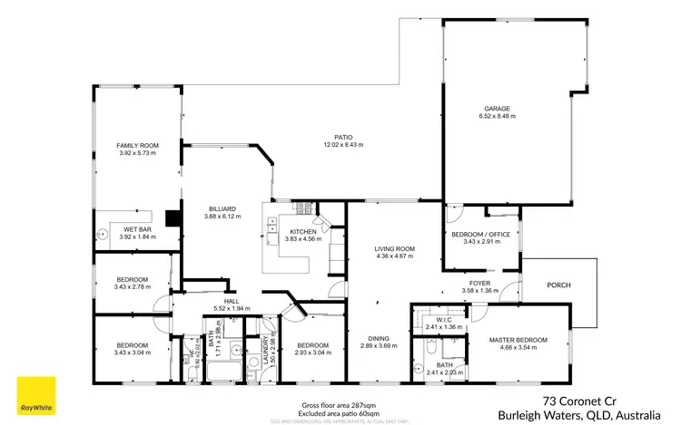 Floorplan of Homely house listing, 73 Coronet Crescent, Burleigh Waters QLD 4220