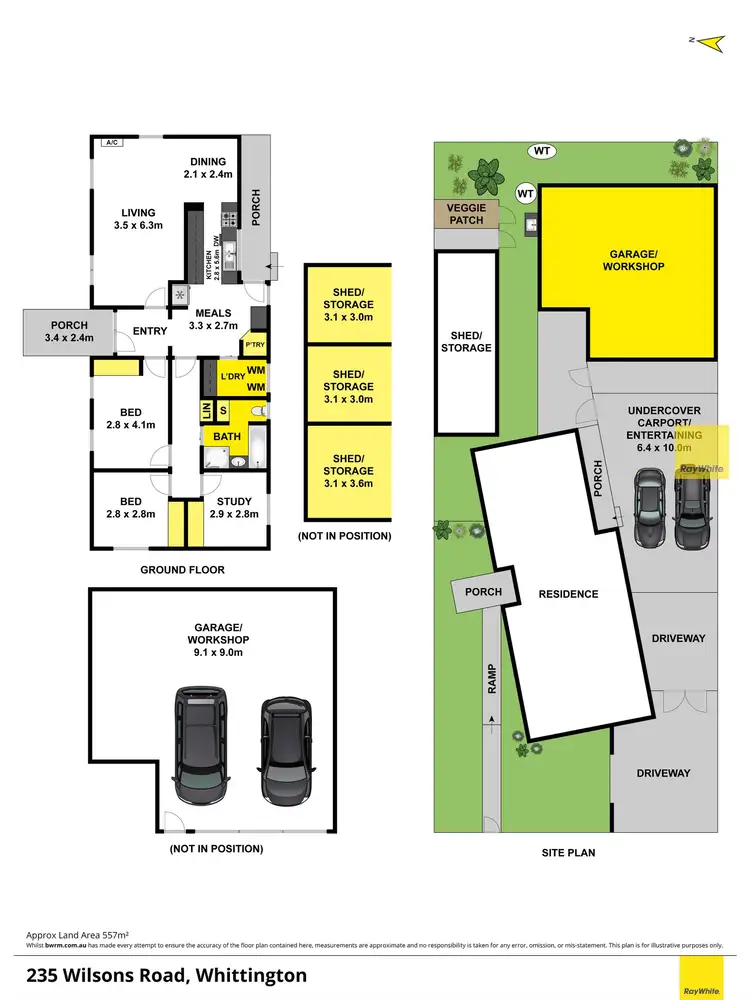 Floorplan of Homely house listing, 235 Wilsons Road, Whittington VIC 3219