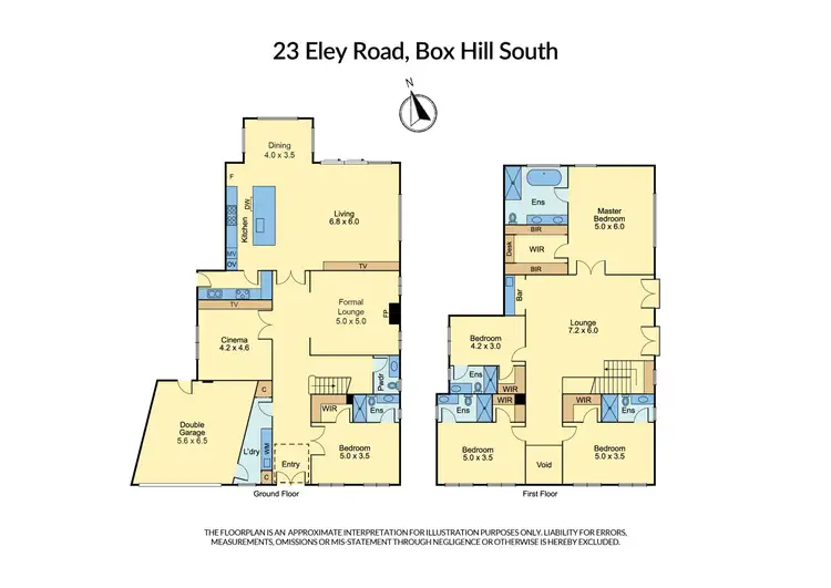 Floorplan of Homely house listing, 23 Eley Road, Box Hill South VIC 3128