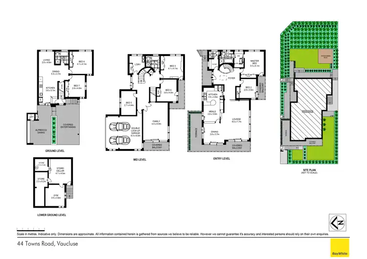 Floorplan of Homely house listing, 44 Towns Road, Vaucluse NSW 2030