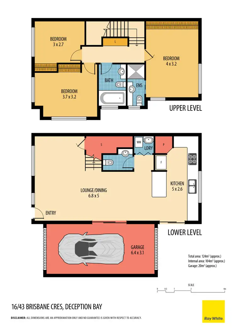 Floorplan of Homely house listing, 16/43-55 Brisbane Crescent, Deception Bay QLD 4508