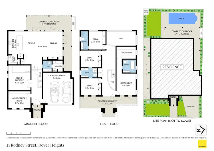 Floorplan of Homely house listing, 21 Rodney Street, Dover Heights NSW 2030