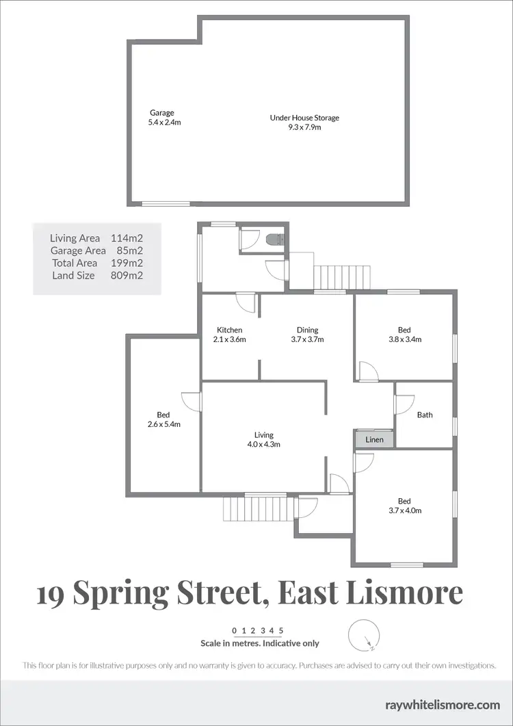 Floorplan of Homely house listing, 19 Spring Street, East Lismore NSW 2480