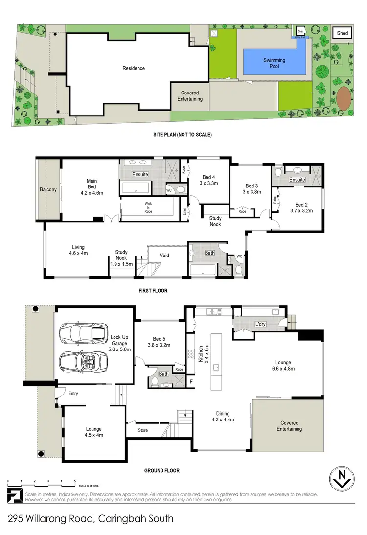 Floorplan of Homely house listing, 295 Willarong Road, Caringbah South NSW 2229
