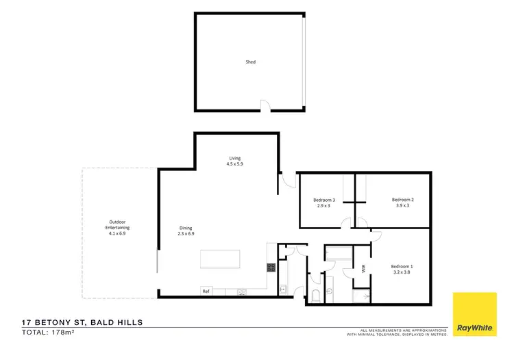 Floorplan of Homely house listing, 17 Betony Street, Bald Hills QLD 4036