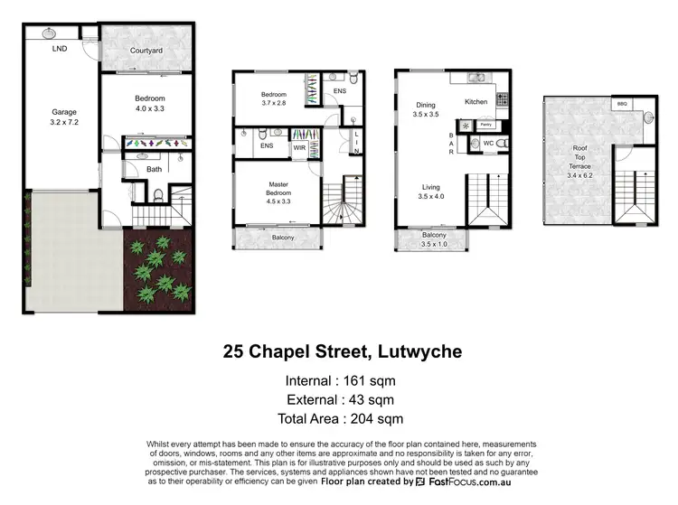 Floorplan of Homely house listing, 2/25 Chapel Street, Lutwyche QLD 4030