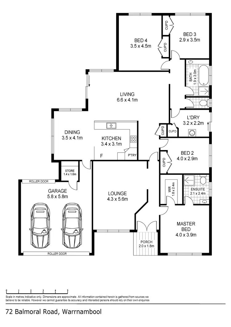 Floorplan of Homely house listing, 72 Balmoral Road, Warrnambool VIC 3280