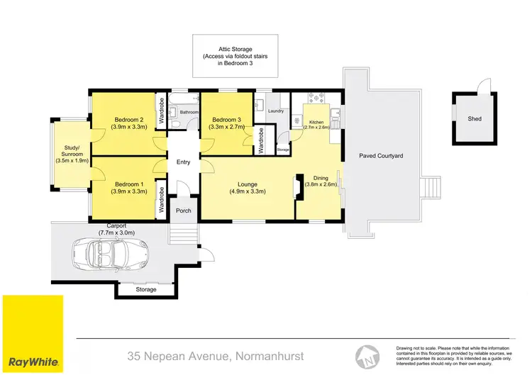 Floorplan of Homely house listing, 35 Nepean Avenue, Normanhurst NSW 2076