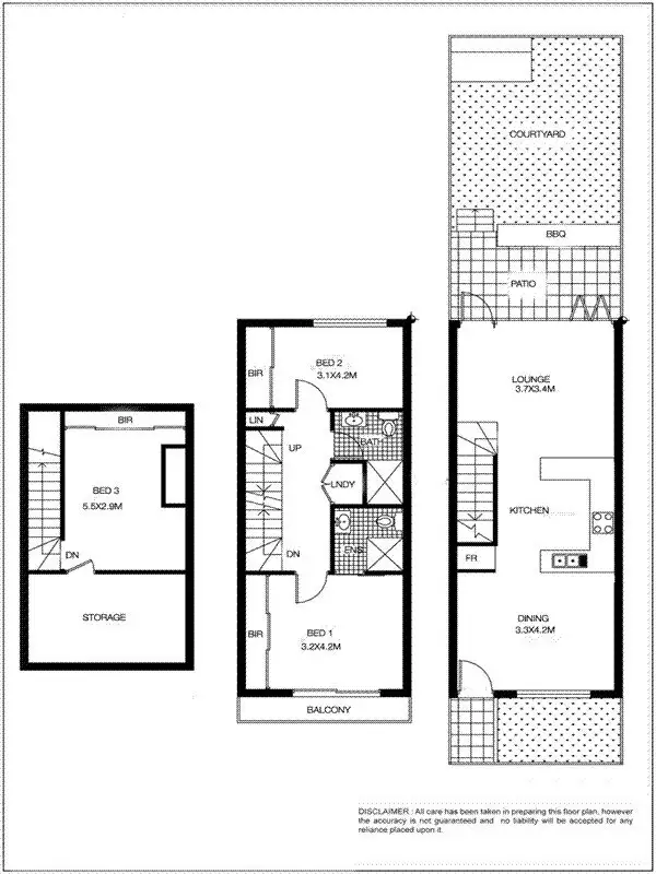Floorplan of Homely house listing, 41 Amy Street, Erskineville NSW 2043