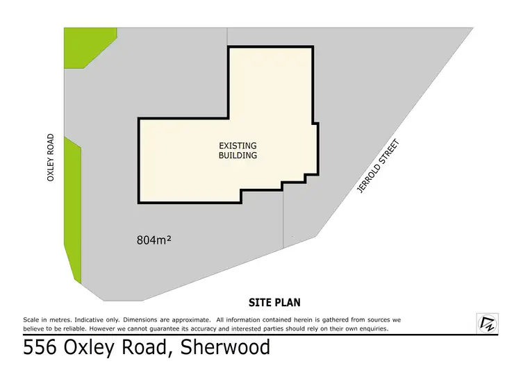 Floorplan of Homely land listing, 556 Oxley Road, Sherwood QLD 4075