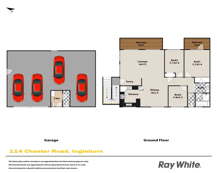 Floorplan of Homely house listing, 114 Chester Road, Ingleburn NSW 2565