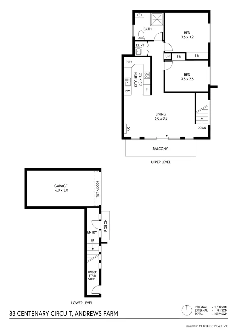 Floorplan of Homely house listing, 33 Centenary Circuit, Andrews Farm SA 5114