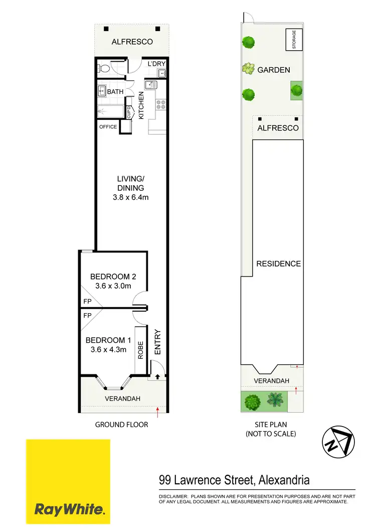 Floorplan of Homely house listing, 99 Lawrence Street, Alexandria NSW 2015