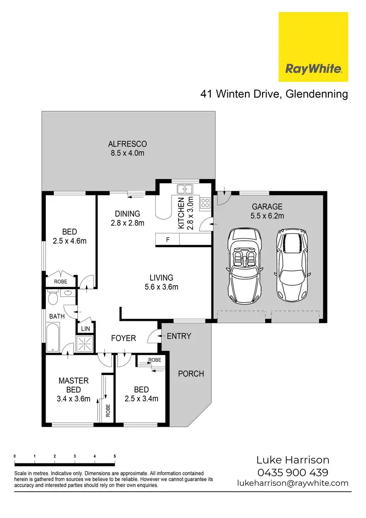 Floorplan of Homely house listing, 41 Winten Drive, Glendenning NSW 2761