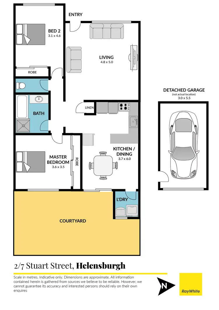 Floorplan of Homely villa listing, 2/7 Stuart Street, Helensburgh NSW 2508