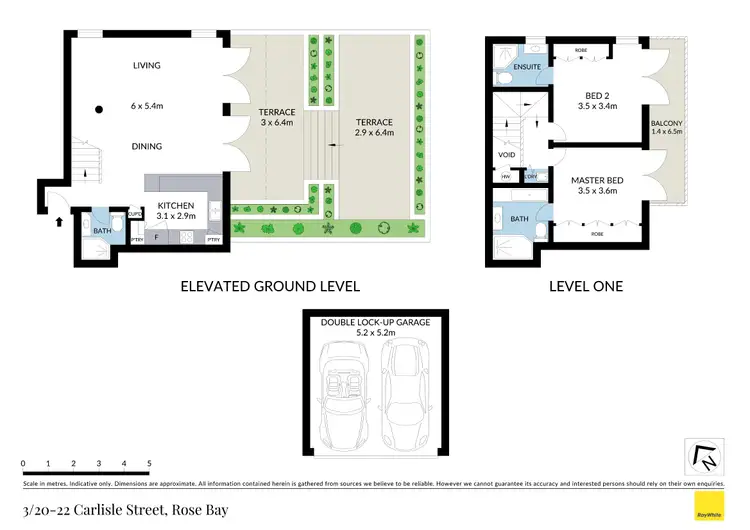 Floorplan of Homely apartment listing, 3/20-22 Carlisle Street, Rose Bay NSW 2029