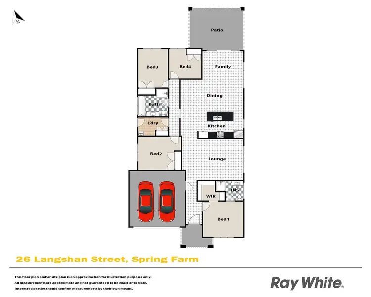 Floorplan of Homely house listing, 26 Langshan Street, Spring Farm NSW 2570