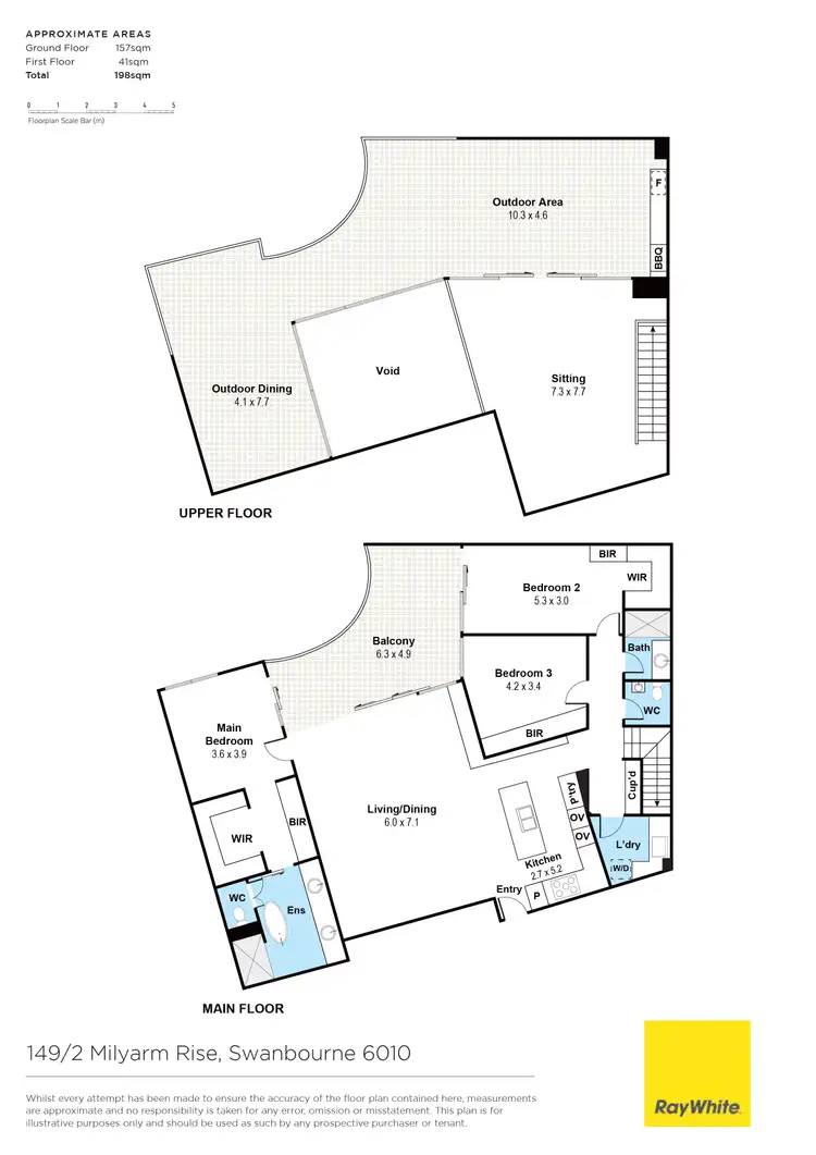 Floorplan of Homely apartment listing, 149/2 Milyarm Rise, Swanbourne WA 6010