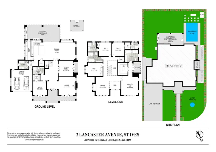 Floorplan of Homely house listing, 2 Lancaster Avenue, St Ives NSW 2075