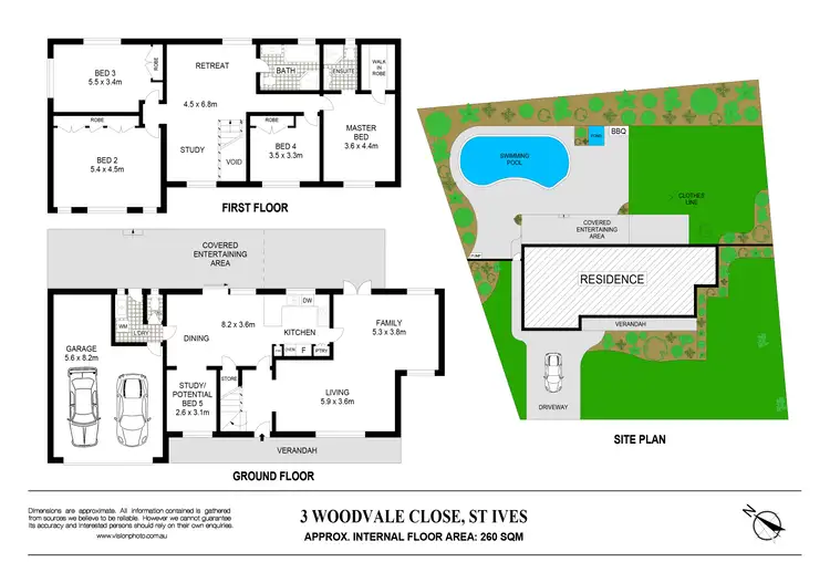 Floorplan of Homely house listing, 3 Woodvale Close, St Ives NSW 2075