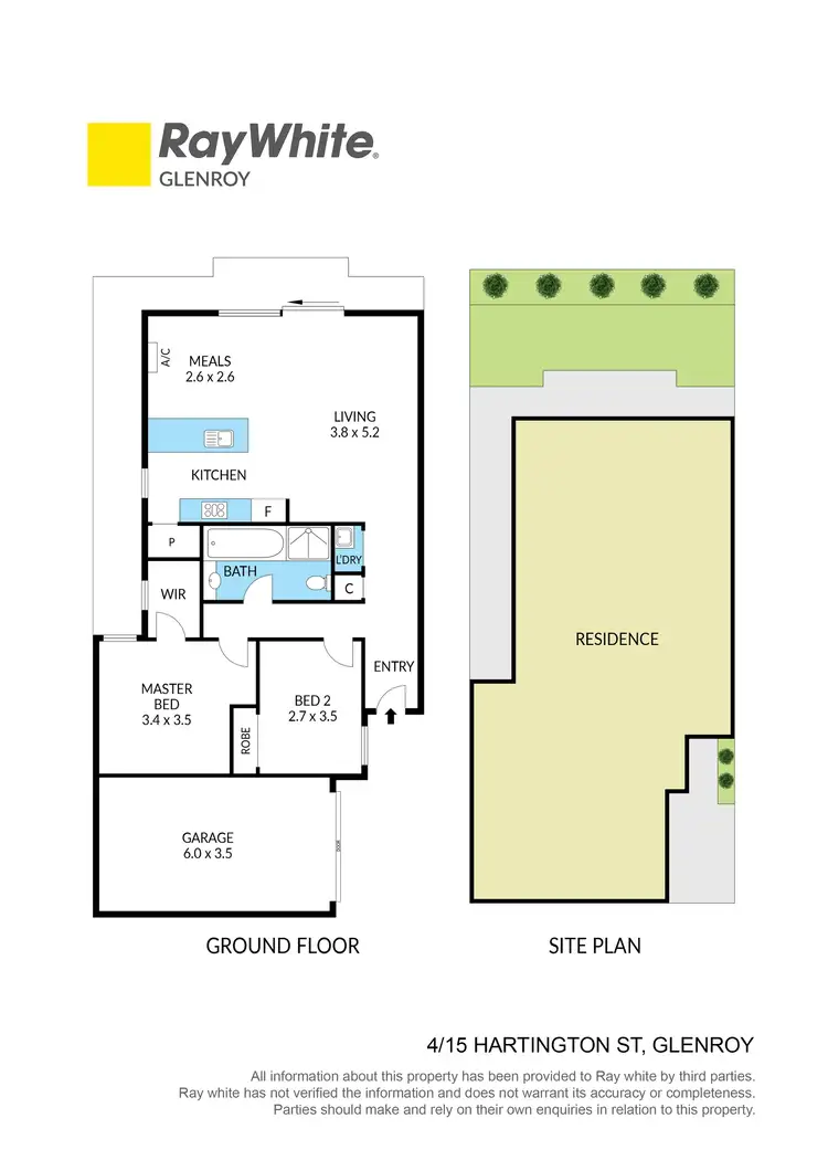 Floorplan of Homely unit listing, 4/15 Hartington Street, Glenroy VIC 3046