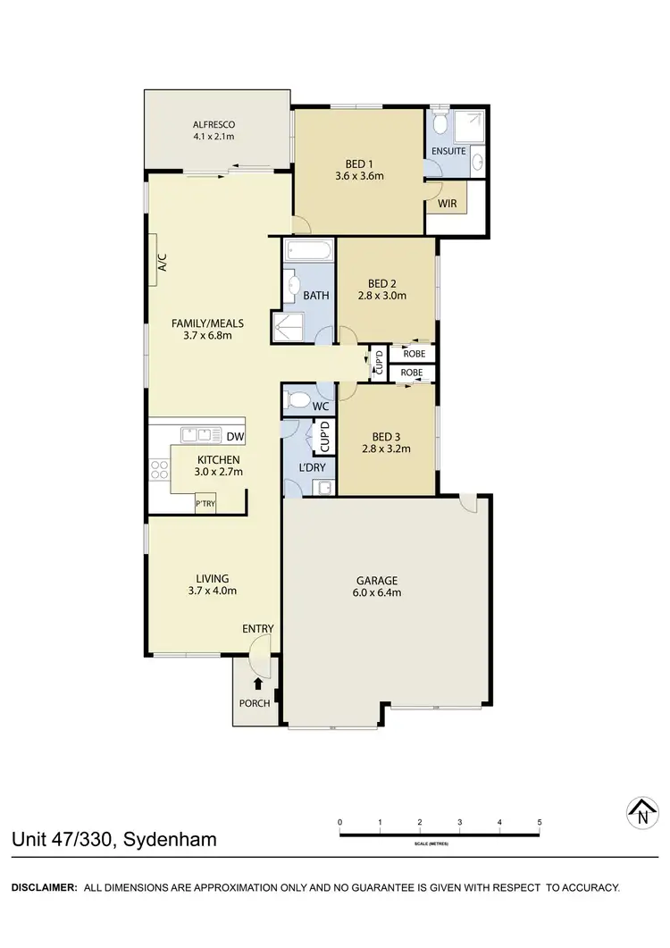 Floorplan of Homely house listing, 47/330 Sydenham Road, Sydenham VIC 3037