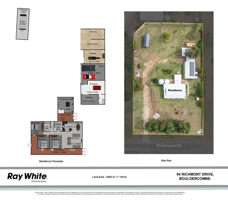 Floorplan of Homely house listing, 94 Richmont Drive, Bouldercombe QLD 4702